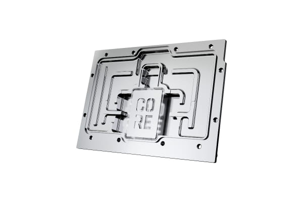 WAK Alphacool Core RX 9070 XT Steel Legend mit Backplate