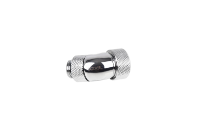 ANS Alphacool Eiszapfen 13mm HardTube Anschraubtülle 45° drehbar G1/4 - Chrome PHT EOL