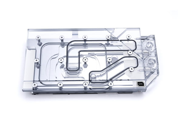 WAK Alphacool Eisblock Aurora Acryl GPX-N RTX 3090 Founders Edition mit Backplate EOL