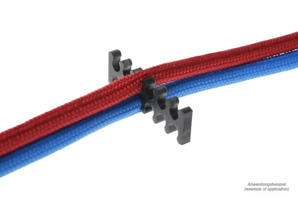 KAB Alphacool Eiskamm X12 - 3mm black - 4 Stück PHT EOL