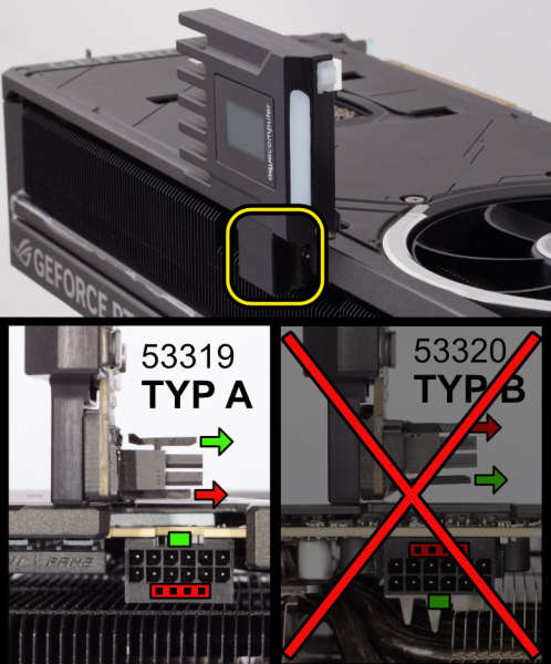 ZK Aquacomputer AMPINEL 12V-2x6 Grafikkarten-Powermanagement, Typ A