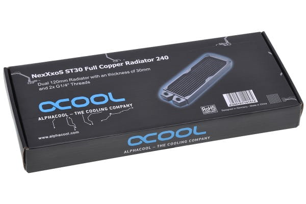 RAD Alphacool NexXxos ST30 Industry HPC Series 240mm Radiator