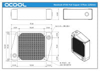 RAD Alphacool NexXxoS XT45 Full Copper X-Flow 120mm Radiator