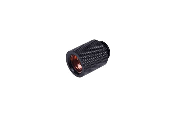 ANF Alphacool HF Verlängerung G1/4 auf G1/4 20mm - Deep Black PHT EOL