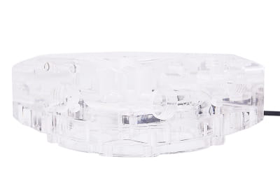 PUZ Alphacool Eisdecke D5 Acryl Aufsatz V.4