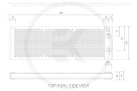 RAD EK Water Blocks EK-Quantum Surface S360 - Black Edition