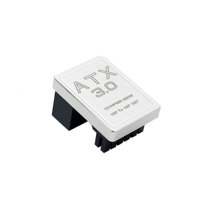 ZK Phobya 12VHPWR Adapter 180 Grad 16Pin to 16Pin - White Left