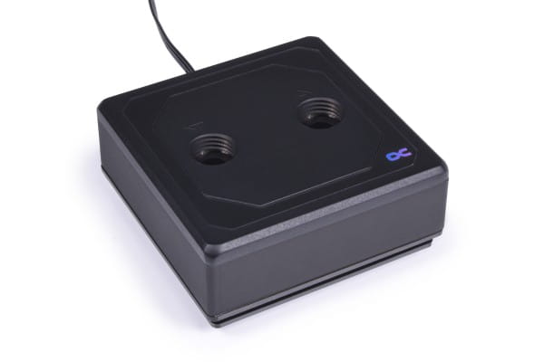 WAC Alphacool Eisblock XPX Aurora Edge - Full Brass Black Digital RGB PHT EOL