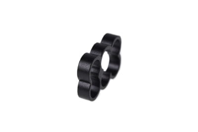 KAB Alphacool Eiskamm Alu X6 - 4mm black - 4 Stück PHT EOL