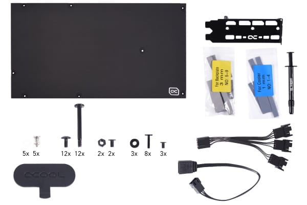 KOI Alphacool Eiswolf 2 AIO - 360mm RTX 3090 TI Founders Edition mit Backplate EOL