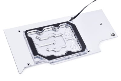 WAK Alphacool Eisblock Aurora GPX-N Acryl Active Backplate 3080/3090 Aorus Master/Xtreme PHT EOL