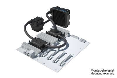 SVK Alphacool ES Pro 3U - 1 x 120 ST / 2x XPX Pro 1U / Reservoir 2U - DDC310 SVK Alphacool ES Pro 3U - 1 x 120 ST / 2x XPX Pro 1U / Reservoir 2U - DDC310