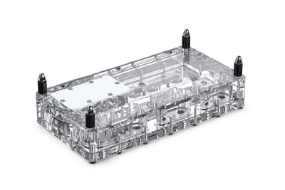 AGB Alphacool Core Distro Plate 240 Links D5/DDC V.2 mit D5 Apex Pumpe