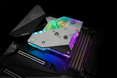 WAC EK Water Blocks EK-Quantum Momentum Aorus Z490 Xtreme D-RGB - Acryl EOL