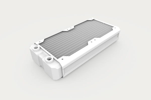 RAD Black Ice Nemesis Radiator 240 GTX - Satin White EOL