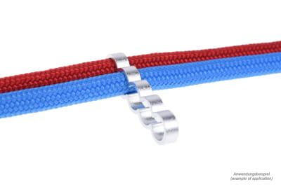 KAB Alphacool Eiskamm Alu X5 Flat - 4mm silver - 4 Stück PHT EOL