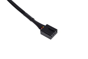 LK Phobya 4Pin PWM Stecker auf Stecker - Schwarz 60cm