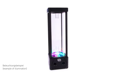 PUM Alphacool Eisbecher Aurora D5 Acetal/Glas - 250mm inkl. Alphacool VPP Apex