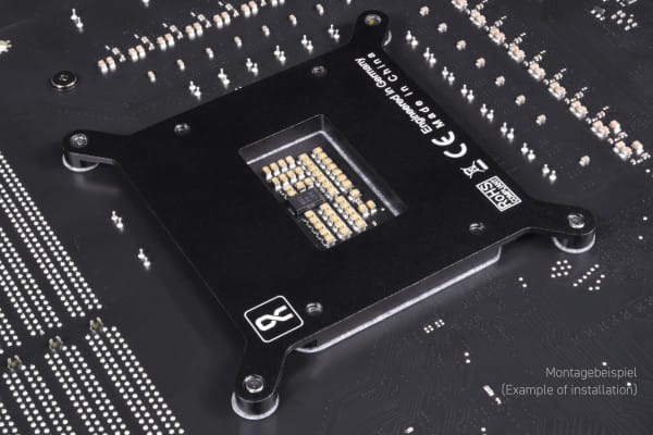 WACZ Alphacool Apex Backplate XPX/Eisbaer LGA 1700 Metall Full Cover PHT EOL