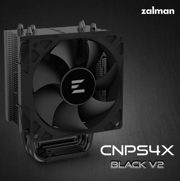 LUC Zalman CNPS4X V2  CPU Kühler - Schwarz