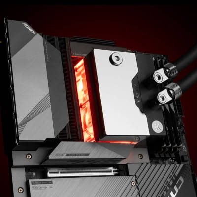 WAC EK Water Blocks EK-Quantum Velocity² DDC 4.2 PWM D-RGB - AM5 Nickel + Plexi