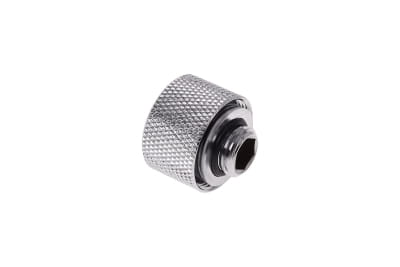ANS Alphacool HT 16mm HardTube Anschraubtülle G1/4 - gerändelt - Chrome Sixpack PHT EOL