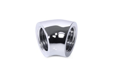 ANF Alphacool Eiszapfen L-Verbinder 45° G1/4 IG auf G1/4 IG - chrome PHT EOL
