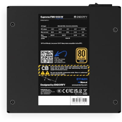 Endorfy Supremo FM6 Gold 1000 W