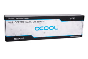 RAD Alphacool NexXxoS UT60 Full Copper Dual-Flow 360mm Radiator