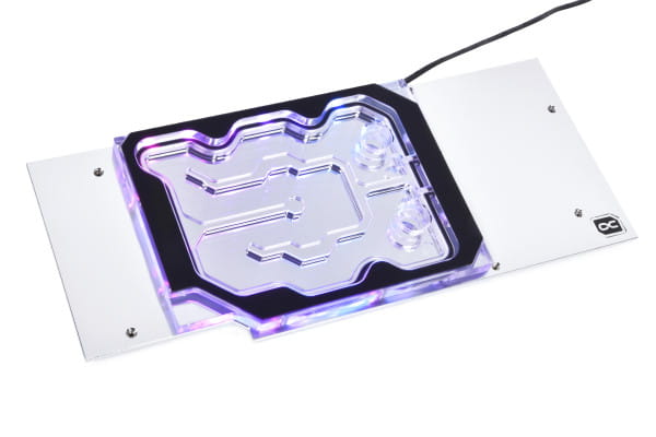 WAK Alphacool Eisblock Aurora GPX-N Acryl Active Backplate 3080/3090 Gaming/Eagle EOL