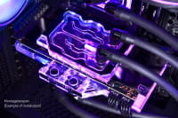 WAK Alphacool Eisblock Aurora GPX-N Acryl Active Backplate 3090/3080 Reference EOL