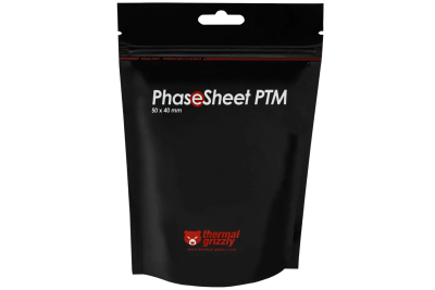 WÄM Thermal Grizzly PhaseSheet PTM, Wärmeleitpad 50 x 40mm