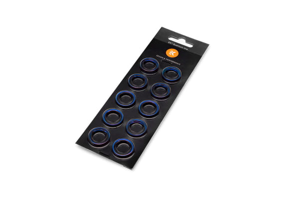 ANZ EK Water Blocks EK-Torque HDC-14 Farbring - 10er Pack, blau