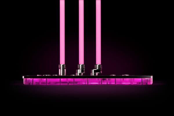 ANS EK Water Blocks Quantum Line EK-Quantum Torque Rotary Offset 7, G1/4", 7mm Versatz - Nickel