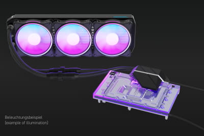 KOI Alphacool Eiswolf 2 AIO - 360mm RTX 4080 Reference Design mit Backplate