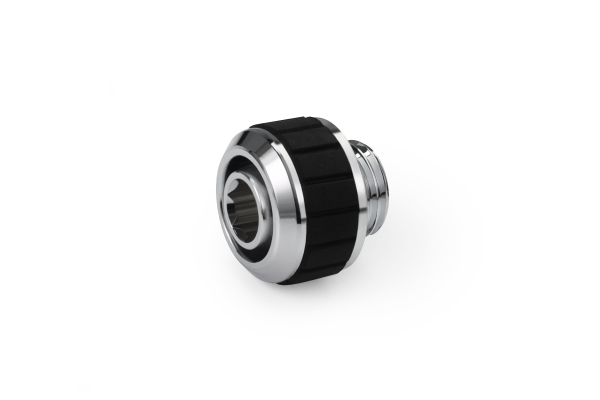 Alphacool Apex Grip SoftTube fitting 13/10mm G1/4 chrome Set 6 pcs