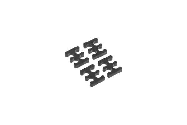 KAB Alphacool Eiskamm X4 - 3mm black - 4 Stück PHT EOL