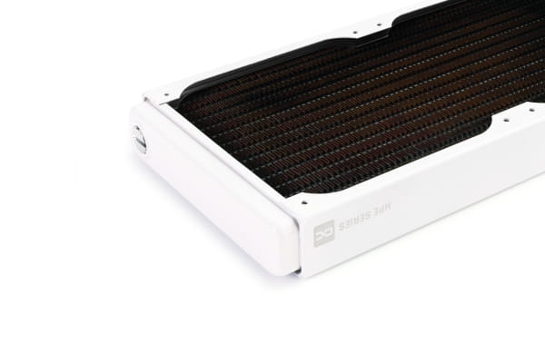 RAD Alphacool HPE-30 Full Copper 240mm Radiator - White