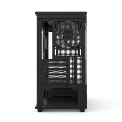 GHE Zalman P10 micro-ATX Gehäuse Tempered Glass Panoramic View - Schwarz