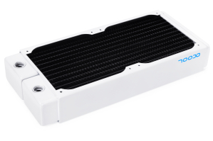 RAD Alphacool NexXxoS XT45 Full Copper 240mm Radiator V.2 - White Special Edition PHT EOL