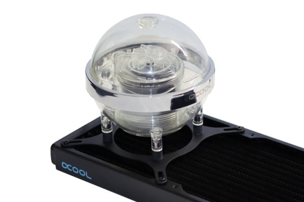 PUM Alphacool Eisball Digital RGB - Acryl mit VPP/D5 Apex PWM Pumpe