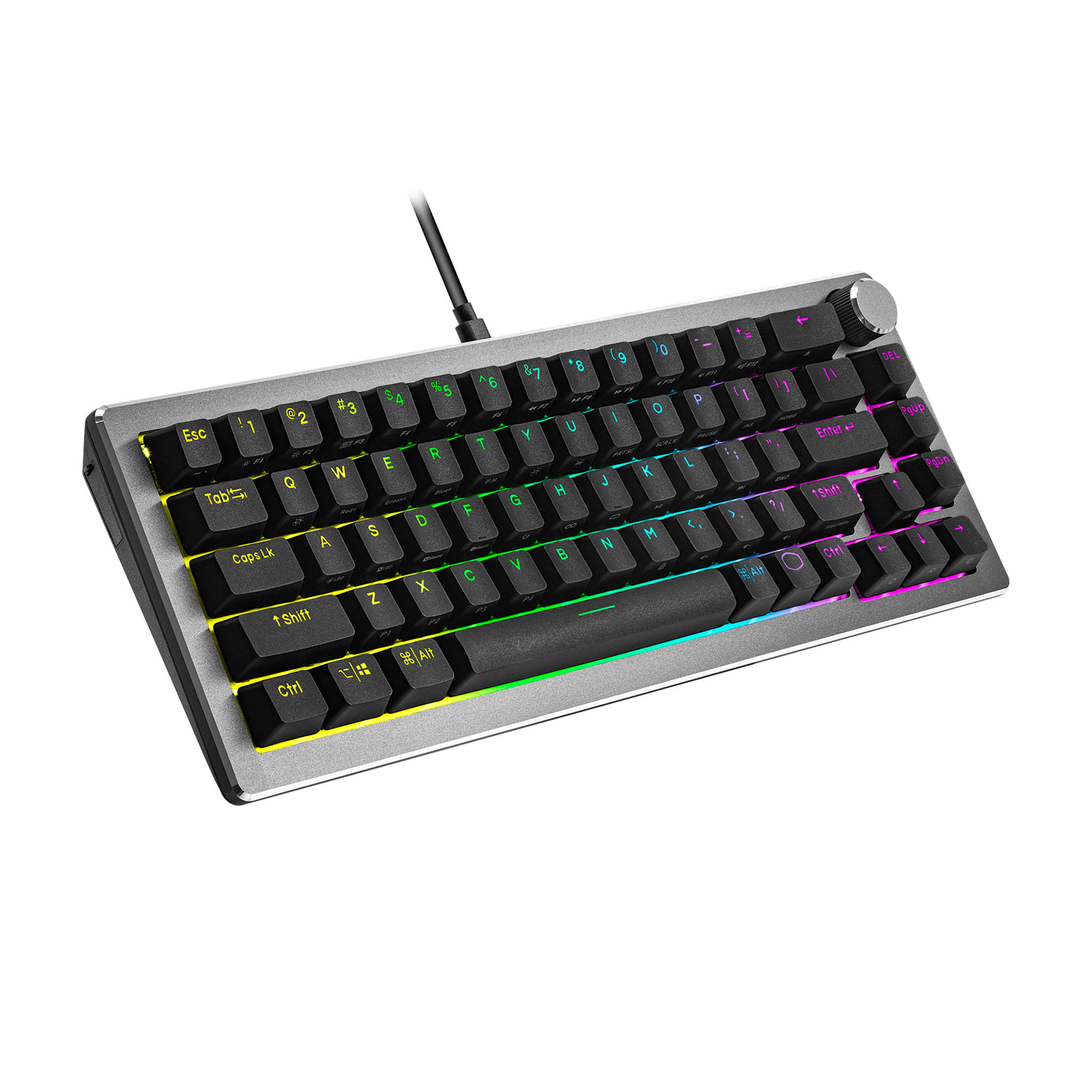 TAT Cooler Master CK720 Clavier mécanique - Kailh Box V2 Red - RGB - FR  Layout - Aluminium - Space Gray