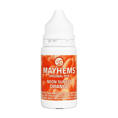 WAZ Mayhems Dye Original Series 15 ml - Neon Sunset Orange