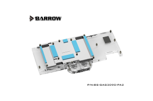 WAK Barrow LRC2.0 full coverage GPU Water Block for GALAX 3090 GAMER OC Aurora EOL