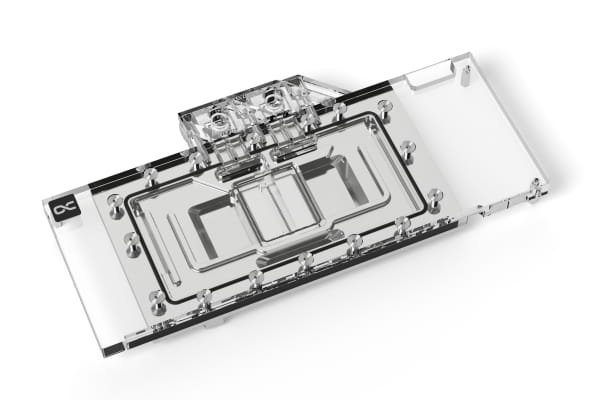 WAK B-Ware Alphacool Eisblock Aurora Acryl RX 7900XT Reference mit Backplate PHT EOL