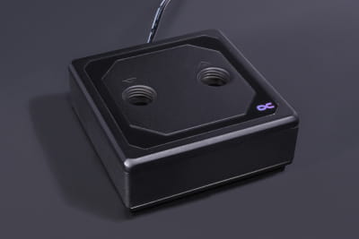 WAC Alphacool Eisblock XPX Aurora Edge - Full Brass Black Digital RGB PHT EOL