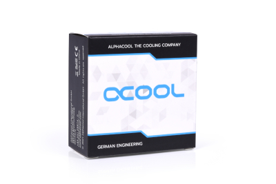 ANF Alphacool Eiszapfen L-Verbinder 45° G1/4 IG auf G1/4 IG - schwarz PHT EOL