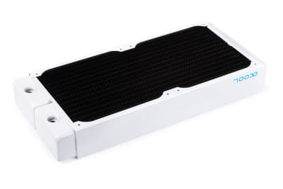 RAD Alphacool NexXxoS XT45 Full Copper 280mm Radiator V.2 - White Special Edition PHT EOL