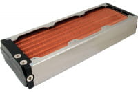 RAD Aquacomputer airplex modularity system 360 mm, copper fins, one circuit, stainless steel side panels