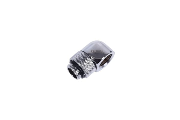 ANF Alphacool HF L-Verbinder G1/4 AG drehbar auf G1/4 IG - Chrome PHT EOL